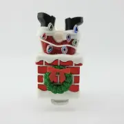 New Bath & Body Works Santa Stuck Chimney Wallflower Plug In Diffuser Christmas