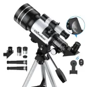 300mm Refractor Telescope for Astronomy Beginners, Multi-Coated High Powered ...