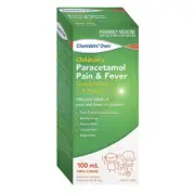 Chemists Own Children's Paracetamol Pain & Fever Suspension 1 – 5 Years 100mL