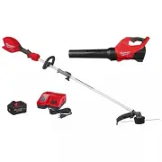 M18 FUEL 18-Volt 16 in. Cordless Electric QUIK-LOK String Trimmer/Blower Combo
