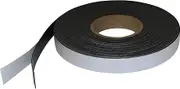 FindTape Outdoor Magnetic Tape [Adhesive-Backed, 1/32" thickness] (MGSPO): 1 in. x 200 ft. (Black)