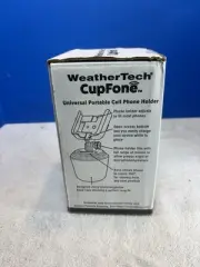 WeatherTech CupFone Universal Adjustable Cup Holder Car Mount - 8ACF1, Black