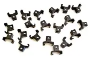 40 GOLIATH INDUSTRIAL ABS 1/2" BLACK REPLACEMENT SOCKET RACK RAIL CLIPS SC12BL