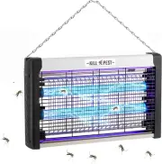 LED Bug Zapper Indoor, 3800V Powerful Electric Mosquito Zapper,20W Blue Light At