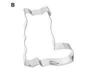 Stainless Steel Cats Shape Biscuit Cookie Cutter Mold Fondant Cake Baking Tool-B