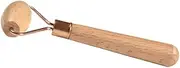 Healvian Wooden Face Massage Roller Practical Eye Beauty Massager Tool for Facial and Neck Relaxation Smooth Surface Durable Design for Spa Care and Gifting
