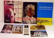 Mark Twain/Samuel L Clemens~Postcards X 5, Books X 2, Bookmark~Hannibal,Missouri