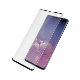 【PanzerGlass】Samsung Galaxy S10 Plus 2.5D耐衝擊高透鋼化玻璃保護貼(黑)