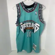 Mens Mitchell & Ness NBA Swingman Road Jersey Grizzlies Mike Bibby 1998-99 Large