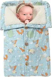 Qikam Stroller Sack for Winter - Stroller Sleep Sack,Cold-Proof Travel Stroller Bag, Warm Outdoor Sleeping Bag Breathable for Holiday Birthday
