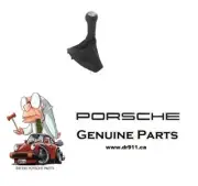 PORSCHE 987 987C 997 GEARSHIFT KNOB ALCANTARA GENUINE 99742407590A15 (for: Porsche)