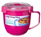 Sistema To Go Collection Soup Mug Large Pack of 1 Assorted
