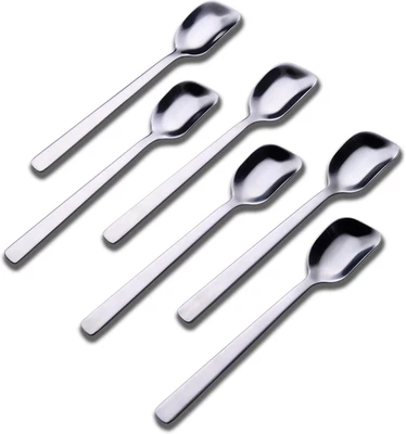 Nirosta Yogurt Spoon - Stainless Steel Gelato & Ice Cream Spoon, Fruit & Dessert