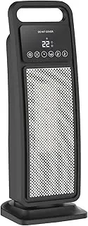 Cobuy 2000W Ceramic Heater, Electric Space Heater with Thermostat, Portable Home Heater for Office Room Bedroom Use