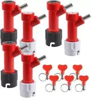 Homebrew Pin Lock Disconnect Pin Lock Barb Quick Disconnect with Free Hose