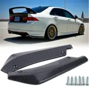 2x For Mitsubishi Accessory Rear Bumper Lip Diffuser Splitter Canard Protector (for: Mitsubishi)