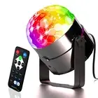 Mini Dj Disco Ball Party Stage Lights Led 7Colors Effect Projector Equipment ...