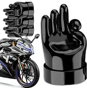 Middle Finger Valve Stem Cap | Tire Stem Caps Middle Finger Valve Caps,Seal Air Caps Funny Rubber Tire Caps for Car & Motorcycle