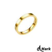 在飛比找momo購物網優惠-【A MARK】鈦鋼戒指 素面戒指 光面戒指/經典素面純色3