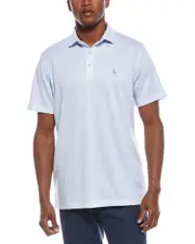 TailorByrd Geo Floral Pique Polo Shirt