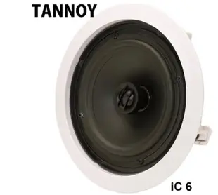 鈞釩音響~TANNOY iC 6 嵌壁式喇叭 吸頂式喇叭 圓形/對