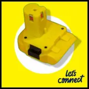 For DeWalt 18v battery ADAPTER to Ryobi One+ tool range 18v battery adapter