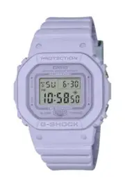 Casio G-Shock Digital Lilac Dial Resin Strap Watch GMD-S5600BA-6ER