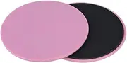 2-Piece Double Sided Disc Core Trainer Exercise Slider for Abdominal Yoga Full Body Workout on Carpet and Hard Floors