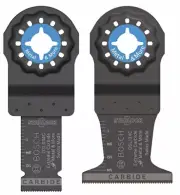 Bosch® Starlock® Oscillating Multi-Tool Carbide Saw Blade Set - 2 Piece