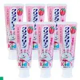 在飛比找遠傳friDay購物優惠-日本 Kao 兒童牙膏 水果口味70g(草莓) 6入組