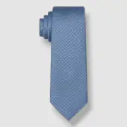 Lauren Ralph Lauren Men's Blue Isaac Solid Slim Silk Tie 58 X 3