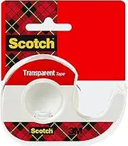 Scotch Transparent Tape, 19mm x 7.62m, 157S