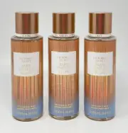 3 NEW VICTORIA'S SECRET BARE VANILLA BLISS FRAGRANCE MIST BODY SPRAY 8.4OZ LARGE