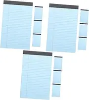 FOMIYES 3sets Tear-resistant Legal Pad Lined Note Pad Non-stick Feature for Reminders 4pcs*3