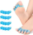 4Pcs Toe Separators,Premium Gel Toe Spacers,Bunion Corrector for Women/Men,Fo...