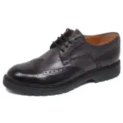 F5228 scarpa uomo dark grey ALTIERI MILANO delave' effect scarpe shoe man