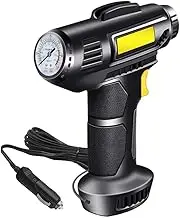 ZENWORYS Tire Inflator Air Compressor Portable Car Tire Pump with Pressure Gauge 150PSI Portable Air Pump for Car Bike Sport Ball