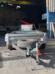 8x4 Low Side Box Trailer Free 1 Year Private Rego and Spare wheel