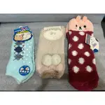 日本 專櫃購入 全新可愛珊瑚絨保暖毛襪