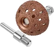 GRADENEVE 3pcs Tungsten Steel Bowl Grinding Head Tire Repair Buffing Wheel for Rotary Tool