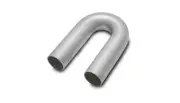 Vibrant 321 SS 180 Degree Mandrel Bend 2.50in O.D. x 3.75in CLR - 16 Gauge Wall