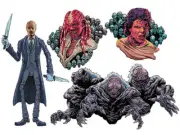 Clive Barker Nightbreed Wall Decor 4 Pc Set Horror Art Home Decor Halloween TOT