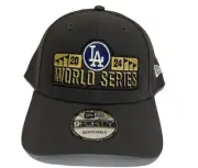 New Era Los Angeles Dodgers 2024 WS Champs Graphite 9FORTY Hat Men’s Cap