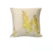 Eden Embroidery Cushion Cover - Wheat