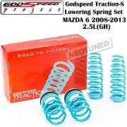 GODSPEED TRACTION-S LOWERING COIL SPRINGS SET FOR MAZDA6 2009-2013 2.5L GH GSP (for: Mazda)