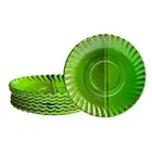 Melamine Banana Leaf Print Starters Serving Plate (Size: 6 inch, Pack of 6 )