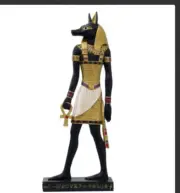 Egyptian Anubis - Guardian Of The Dead Statue 10.5 Inches Talk