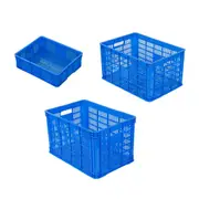 Plastic Rectangular Storage Basket Finishing Transport Box Organizer for Home