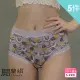 【Chlansilk 闕蘭絹】絕美千鶴100%蠶絲中高腰內褲五件組