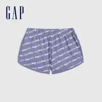 在飛比找蝦皮商城優惠-Gap 女裝 Logo運動短褲-紫色(700526)